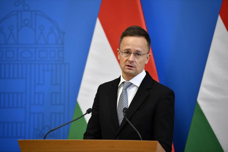 Szijjártó Péter kijelentette, hogy 